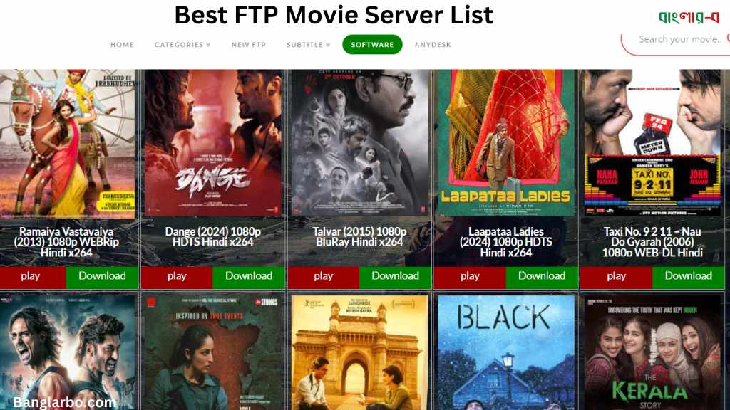 FTP Movie Server